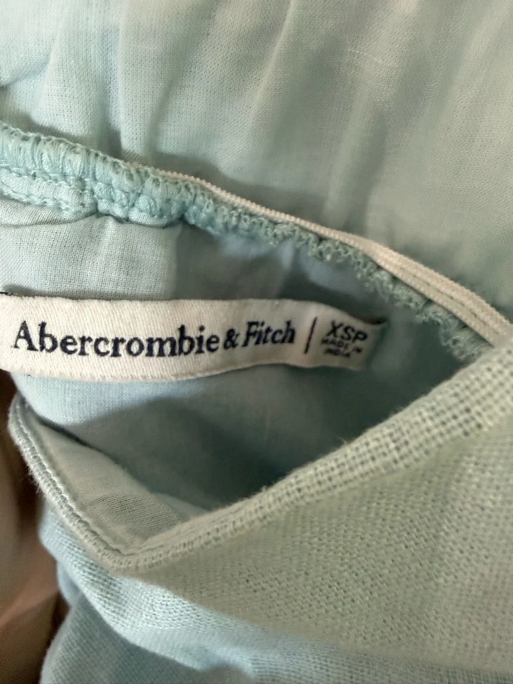 Abercrombie & Fitch Light Blue Maxi Dress